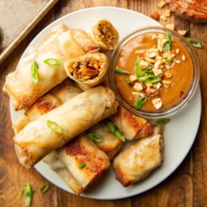 Spring Rolls (Veg, Chicken)