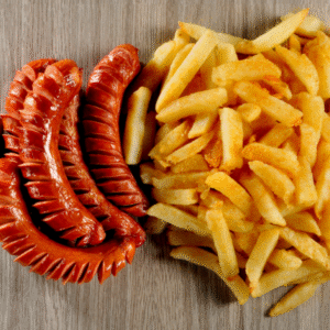 Sausage and Chips