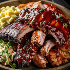 Ribs and Chicken Combo