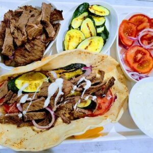 Beef Shawarma Platter