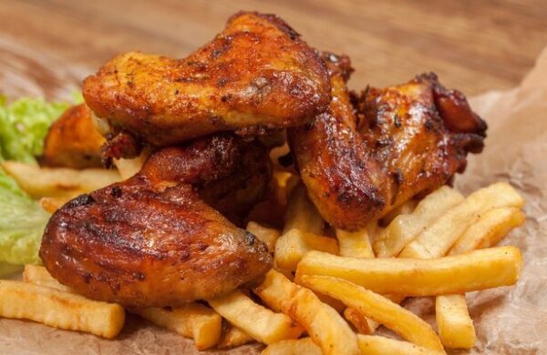 4 Wings and Chips