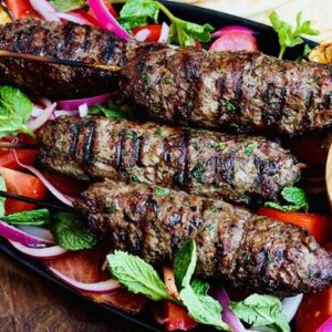 Beef Kafta Plate